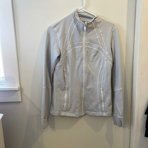 white lululemon define jacket